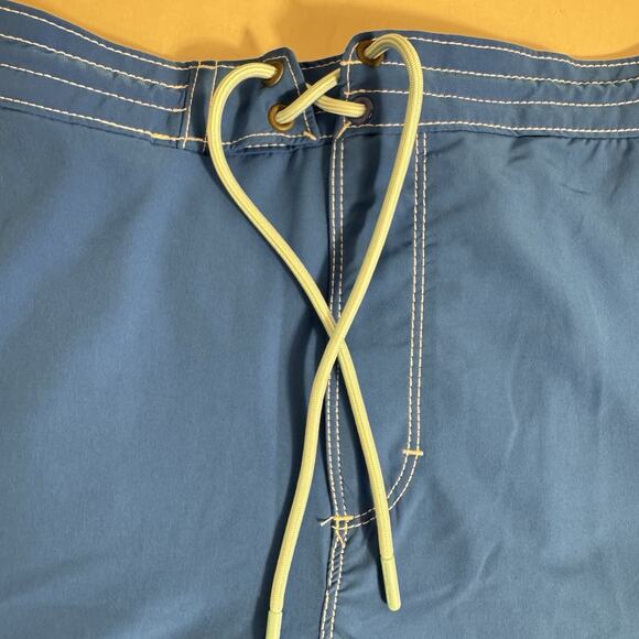 Tommy Bahama Men's Medium Large & XL Swim Trunks Solid Blue - Picture 3 of 12
